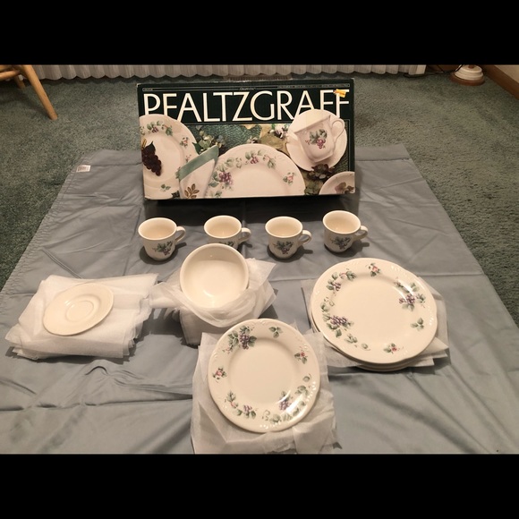 Pfaltzgraff Grapevine complete set - Picture 1 of 9
